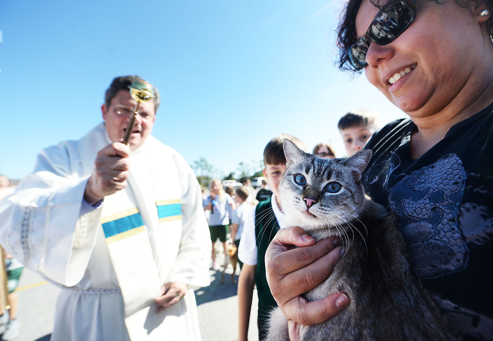Saint Patrick School Pet Blessing